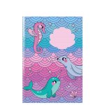 Pink Ocean Friends A5 Exercise Book