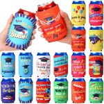 Ninehaoou 16 Pcs Graduation Can Cooler Sleeves Neoprene Class Of 2026 Decoration Can Covers Graduate Beverage Beer Soda Drink In