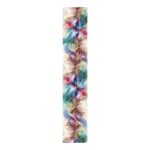 Abstract Flowers Table Runner
