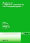 Handbook Of Comparative And Historical Indo-european Linguistics - An International Handbook Hardcover