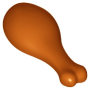 Parts Turkey Drumstick 20MM With Round Opening On Back 33057