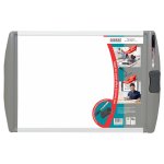 Slimline Non-magnetic Whiteboard 600 450MM - Retail