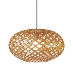 Poppy Wooden Pendant Light - Small