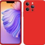 Liquid Silicone Soft Protective Phone Cover Compatible With Iphone 13 Pro Max - Raspberry