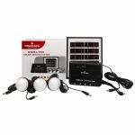 Digimark Solar Lighting System Portable Power Bank Kit With 3 LED Bulbs