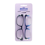 Mopani Readers D pk Blue Assorted Strength - +2.00