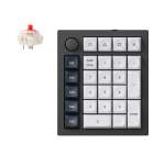Syntech Keychron Q0 Max Qmk Gateron Jupiter Red Rgb Wireless Custom Number Pad Carbon Black