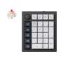 Q0 Max Qmk Gateron Jupiter Red Rgb Wireless Custom Number Pad Carbon Black