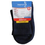 Diabetic Socks Quarter Length - Black - Quarter Length