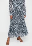 Edit Co-ord Printed Pleated Skirt - Ikat