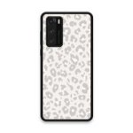 Custom Printed Tpu Cases - Huawei P40 & 39 Grey Leopard Print& 39 By