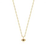Lapis Evil Eye Necklace