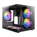 Antec VCX20M Rgb Elite Micro-atx Itx Mini-tower Gaming Chassis - Black