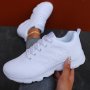 Women's Breathable Flying Woven Sneakers Casual Lace Up Outdoor Shoes Lightweight Low Top Running Shoes