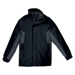 4-IN-1 Jacket Mens - Red black Med Regular