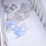 Cot Fitted Sheet Tatty Teddy And Friends