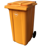 Wheelie Bin 240 Yellow