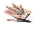 6-PIECE Knife Set With Bamboo Cutting Board - I-rose