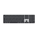 Apple Magic Keyboard With Touch Id And Numeric Keypad International English Black MMMR3Z A