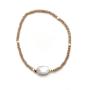 Labradorite Boho Beaded Bracelet - Labradorite