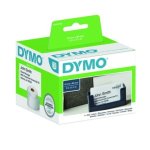 Dymo Labelwriter White Non-adhesive Labels 51MM X 89MM 300 Labels