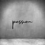 Passion - L 450MM Matt Silver Font 1