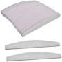 Professional Curved Nail Files 100/180 - 25 Pieces Valuepack