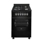 Blaze Gas Electric Stove With Electric Oven Black GS-K50GE