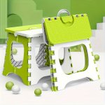 Portable Folding Stool - High-index Plastic Square Compact Collapsible Chair Thickened For Home & Outdoor Fishing Seat Convenien