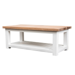 Aegean Coffee Table - American Oak Smoke Finish