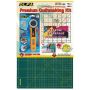 Olfa Quilting Kit With Rotary Cutter&rule & Mat