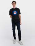 Target Tee - Black - Black XXL
