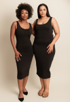 Maxi Underdress - 46 Black