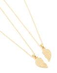Goldair Gold Plated Daughter & Mother Necklaces 2-PACK