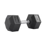 20KG Rubber Hex Dumbbell