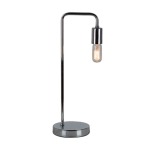 Brando Metal Table Lamp Chrome