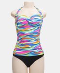 2 Piece Swimsuit - Pink - Pink / M