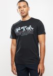 New Balance Tenacity Heather Tech Short Sleeve Print - Black