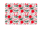 - Christmas Wooden Coaster - Bold Red Coasters For A Festive Holiday Touch