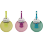 Assorted Aluminium Frying Pan & Spatula 2 Piece Colour May Vary
