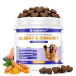 Vuncareplus Pet Allergy & Immunity Soft Chews Immune Support & Allergy Relief For Dogs And Cats 120 Chews Prebiotics Probiotics