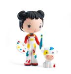 Tinyly - Barbouille And Gribs Doll Figurines