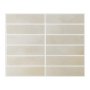 Umedol Peel And Stick Backsplash 10-SHEETS Of 11.42'' X 9'' Self-adhesive Peel And Stick 3D Wall Tile For Kitchen Bathroom