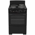 3 Plate Plug-in Stove Black No Electrician Needed
