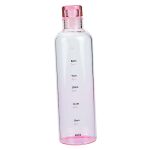 Lioobo High Borosilicate Glass Water Bottle With Scale Portable Sports Bottle For Men And Women Large Capacity Water Cup For Out