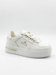 Womens University Glam Shoes In White - White 8