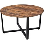 Boston Round Coffee Table Brown