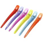 Sectioning Clips Assorted Colours With Teeth 10.2CM 6 PACK