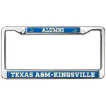 Texas A&m - Kingsville Alumni Full Size Standard License Plate Metal Frame