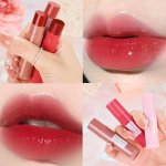 3-COLOR Lipstick Long-lasting High Color Rendering Waterproof Lip Gloss Moisturizing Lip Balm Lipstick Hydrating Lightening Lip